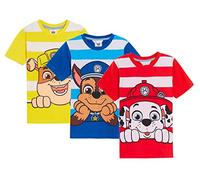 Paw Patrol Jungen 3er-Pack T-Shirts 5-6 Jahre (Packung mit 3)