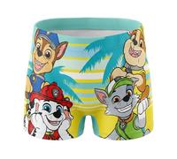 Paw Patrol Jungen Badehose Badeshorts Gr. 98-128, Swim Shorts mit Chase, Marshall, Rocky & Rubble, 88% Polyester, 12% Elastan, Bekleidungsgröße: Numeric_110, Farbe: Bunt