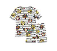 PAW PATROL Jungen Chase Marshall und Rubble Schlafanzug Slim Fit Mehrfarbig 92