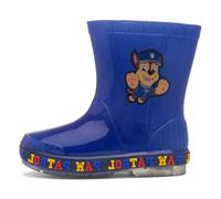 Paw Patrol Jungen Gummistiefel - leuchtende Kinder-Gummistiefel für regnerische Tage - wasserdichte Chase- und Marshall-Pups-Charakterschuhe für Kinder, blau, 28 EU