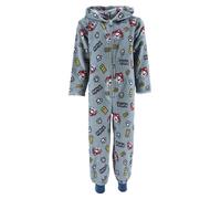 PAW PATROL Jungen Schlafanzug Jumpsuit Overall Pyjama Schlafanzug (98, Blau)