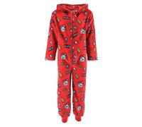 PAW PATROL Paw Patrol Jungen Schlafanzug Jumpsuit Overall Pyjama Schlafanzug (98, Rot)