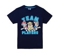 PAW PATROL Jungen T-Shirt mit Marshall, Rubble und Chase 82002 blau, Größe 98, 3 Jahre