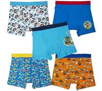 Paw Patrol Jungen Underwear Multipacks Retroshorts, Pfotenabdruckmotiv, Mehrfarbig, 5 Stück, 2-3 Jahre (5er Pack)