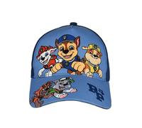 Paw Patrol Kappe für Jungen - Crew PP Kinder Cap Basecap Baseballkappe verstellbar Blau