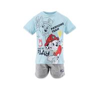 Paw Patrol Kinder T-Shirt und Shorts (Hellblau, 3 Jahre)