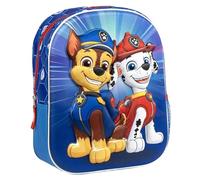 Paw Patrol Kinderrucksack mit 3D-Design von Chase und Marshall - Schulrucksack für Jungen und Mädchen, Paw Patrol-Fans, ideal für die Kindertagesstätte und auf Reisen