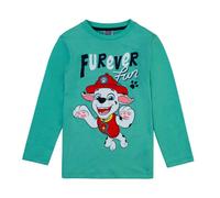 PAW PATROL Langarmshirt mit Marshall 82006 grün, Größe 128, 8 Jahre