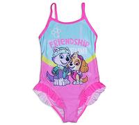 Paw Patrol Mädchen Skye und Everest Badeanzug, rose, 3-4 Jahre