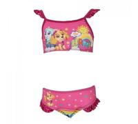 Paw Patrol Mädchen Bikini Fröhliche Schwimmkleidung mit Farbenfrohem Design 3 Jahre Bordeauxror