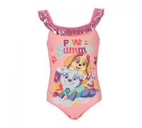 Paw Patrol Mädchen Schwimmanzug Farbenfrohe Badebekleidung für den Strand Rosa 7/8 Jahre