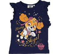 PAW Patrol Mädchen T-Shirt Skye, Baumwolle, Größen 98, 104, 110, 116 (DE/NL/SE/PL, Numerisch, 116, Regular, Lila)