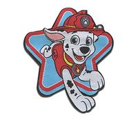 Paw Patrol Marshall - Aufnäher, Bügelbild, Aufbügler, Applikationen, Patches, Flicken, zum aufbügeln, Größe: 5,8 x 6,8 cm