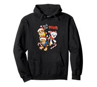 Paw Patrol Marshall Chase Rubble Santa Cap Pullover Hoodie