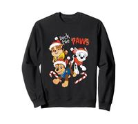 Paw Patrol Marshall Chase Rubble Santa Cap Sweatshirt