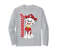 Paw Patrol Marshall Fire Rescue Hero Adventure Bay Retro-Welpe Langarmshirt