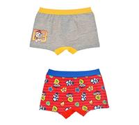 Paw Patrol Marshall Jungen Kinder Unterhosen Boxershorts Set 2 TLG, Größe Kids:92-98