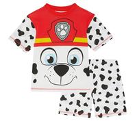 PAW PATROL Marshall Schlafanzug mit Kurzarm für Kinder - 100% Baumwolle - 3-4 Jahre: 104cm