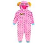 PAW PATROL Onesie | Skye Schlafoverall Mädchen | Fleece Pyjama Kinder Rosa 116