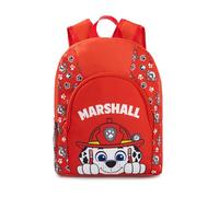 PAW PATROL Paw PatrolMarshall Kinderrucksack, rot | Unisex-Schulrucksack mit Reißverschluss | Ideal für Schulanfang und Bücher | Offizielles Merchandise