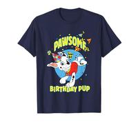 Paw Patrol Pawsome Birthday Pup Happy Birthday Marshall T-Shirt