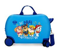 Paw Patrol Playful Outdoors Kinderkoffer, Blau, 45 x 31 x 20 cm, Harter ABS-Kunststoff, 24,6 l, 1,8 kg, 4 Räder, Handgepäck, blau, Kinderkoffer