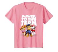 Paw Patrol - Power to The Team T-Shirt, Kinder, Rosa, 140
