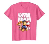 Paw Patrol - Power to The Team T-Shirt, Kinder, Rosa Meliert, 152