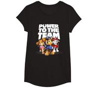 Paw Patrol - Power to The Team T-Shirt, Mädchen, Schwarz, S