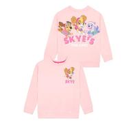 PAW PATROL Pullover | Skye Sweatshirt Kinder Mädchen | Glitzernder Pullover Mädchen | Rosa 110