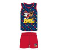 PAW Patrol "Ready for Action!" Pyjama-Set für Jungen | blau-rot,104