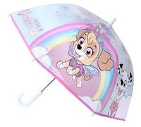 Paw Patrol Regenschirm für Kinder mit buntem Design von Chase, Marshall und Skye - Windfester Kinderschirm mit sicherer Handöffnung und ergonomischem Griff