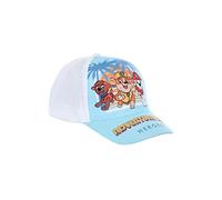 Paw Patrol Rubble Marshall Zuma Baseball-Cap Mütze Kappe Sommer-Hut, Farbe:Weiß, Größe:54