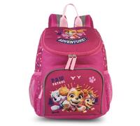 Paw Patrol Rucksack mit Chase, Marshall und Skye Jungen Mädchen von 3-6 Jahren, Kita- und Kindergartentasche mit Brustgurt - 31cm x 25cm x 10cm 8L Fabrizio (M, Pink1)