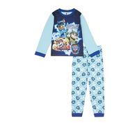 Paw Patrol Schlafanzug für Jungen, Mighty Movie Pjs, offizieller Film-Merchandise, blau, 92