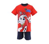 PAW PATROL Schlafanzug Pyjama Jungen Kinder Shorty Marshall (DE/NL/SE/PL, Numerisch, 116, Regular, Rot)