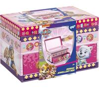 PAW Patrol Schmuckbox zum Diamantbasteln | Kreatives Bastelset mit Ausziehschublade - Schmuckaufbewahrung & DIY-Deko für Kinder mit Skye & Everest