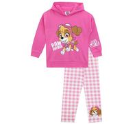 PAW PATROL Set Aus Sweatshirt Und Leggings | Skye Kinderkleidung | Mädchen Pullover Und Leggings Skye | Rosa 128