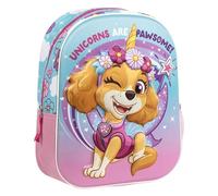 Paw Patrol Skye Einhorn-Kinderrucksack mit 3D-Design und Pastellfarben - Schulrucksack für Mädchen, Paw Patrol-Fans, ideal für die Kindertagesstätte und auf Reisen