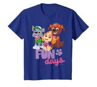 Paw Patrol - Skye Rocky Zuma Fun Days T-Shirt, Kinder, Königsblau, 104