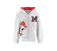 PAW PATROL Sweatjacke mit Kapuze grau Kapuzenpullover Hoody (DE/NL/SE/PL, Numerisch, 98, Regular, Hellgrau)