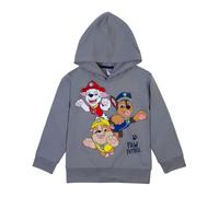 PAW PATROL Sweatshirt mit Marshall, Rubble und Chase 82009 grau, Größe 128, 8 Jahre