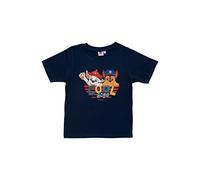 Paw Patrol T-Shirt für Jungen - Cool Days - Oberteil Kinder Shirt kurzärmlig Blau (as3, Numeric, Numeric_122, Numeric_128, Regular)