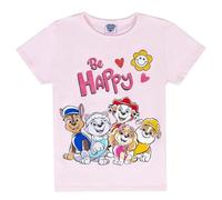 PAW PATROL T-Shirt mit Chase, Everst, Marshall, Skye und Rubble 82240, rosa, Größe 98, 3 Jahre