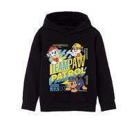 PAW PATROL Team Jungen Schwarzer Kapuzenpullover | Verbünde Dich mit Chase, Marshall und Rubble | Begeben Sie Sich auf stilvolle Abenteuer | EIN kuscheliger Hoodie für Junge Enthusiasten