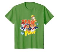 Paw Patrol Team Paw T-Shirt, Kinder, Hellgrün, 92