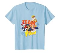 Paw Patrol Team Paw T-Shirt, Kinder, Himmelblau, 152