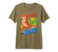 Paw Patrol: The Dino Movie Paws Claws and Roars Premium T-Shirt