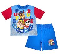 Paw Patrol The Power of Pups Schlafanzug für Kinder, Sommer, Blau, 18 Monate bis 5 Jahre, blau, 92