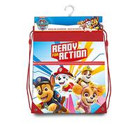 Paw Patrol Unisex Jugend Turnbeutel, Mehrfarbig (Mehrfarbig), 42 cm KD-PW16660